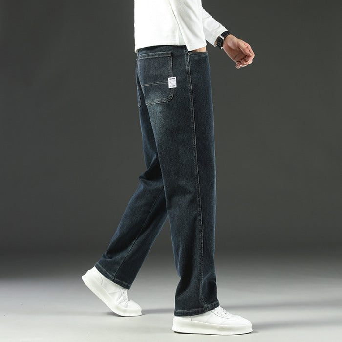 Denim Men's Stretch Business Casual Pants