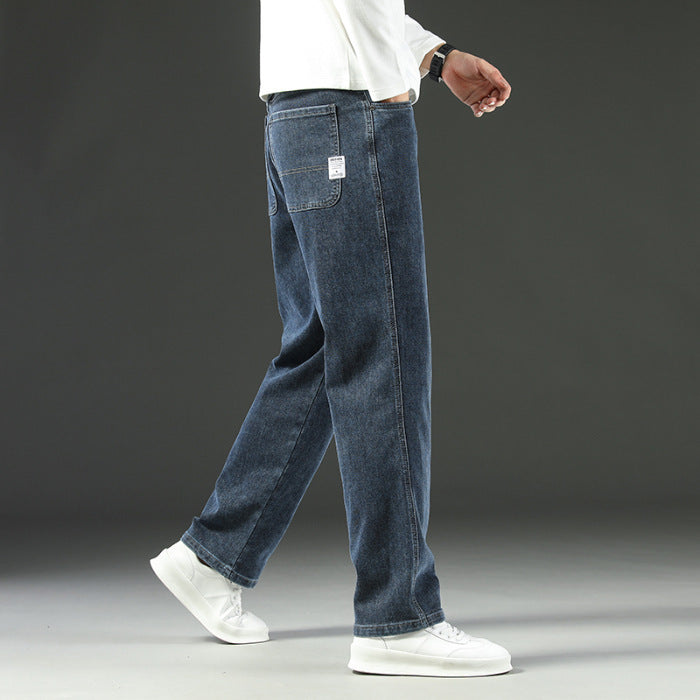 Denim Men's Stretch Business Casual Pants