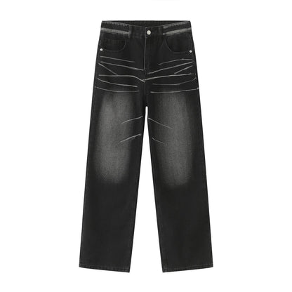 RetroVibe Men's Straight-Leg Jeans