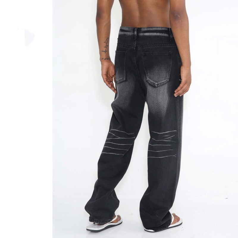 RetroVibe Men's Straight-Leg Jeans