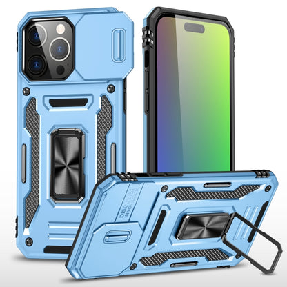 Armor PC + TPU Camera Shield Phone Case, For iPhone 16 Pro Max, For iPhone 16 Pro, For iPhone 16 Plus, For iPhone 16