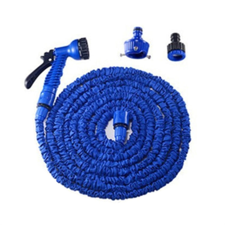 15-45m Telescopic Pipe Expandable Magic Flexible Garden Watering Hose with Spray Gun Set, 15-45m