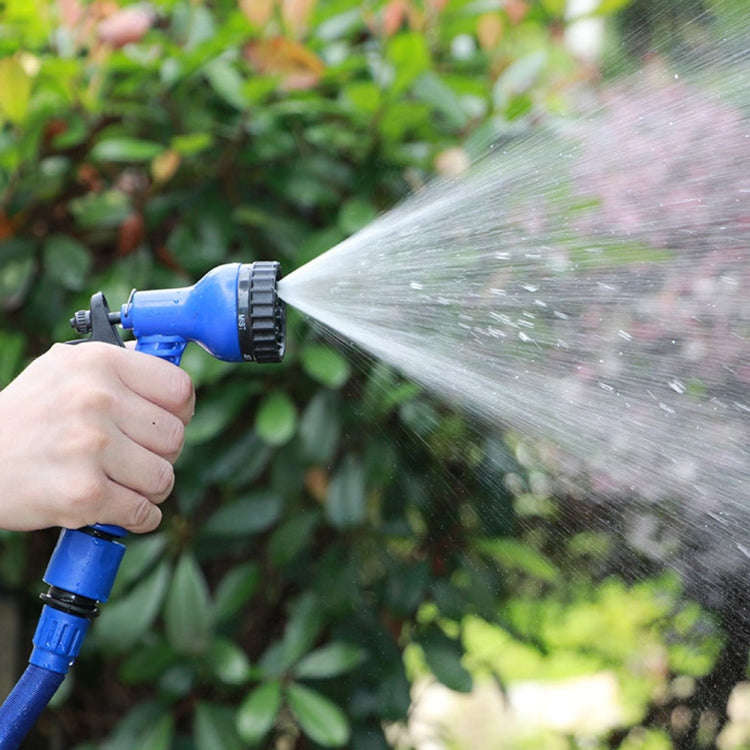 15-45m Telescopic Pipe Expandable Magic Flexible Garden Watering Hose with Spray Gun Set, 15-45m