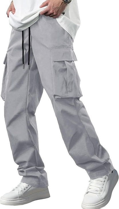 Men's Cargo Drawstring Pants