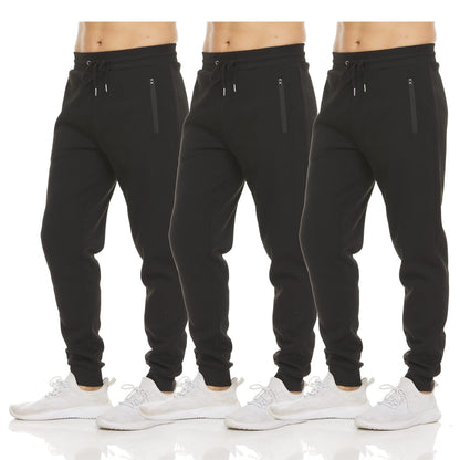 Men's Sports Casual Zipper Ankle-Tied Running Trousers